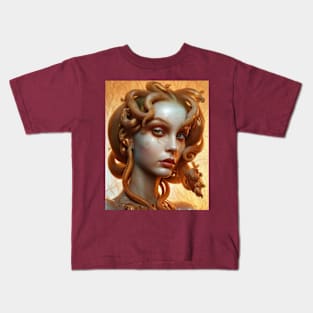 Snakes goddess Kids T-Shirt